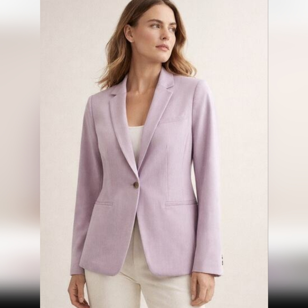 BANANA Republic Women's  Long And Lean Lavender Blazer NWT